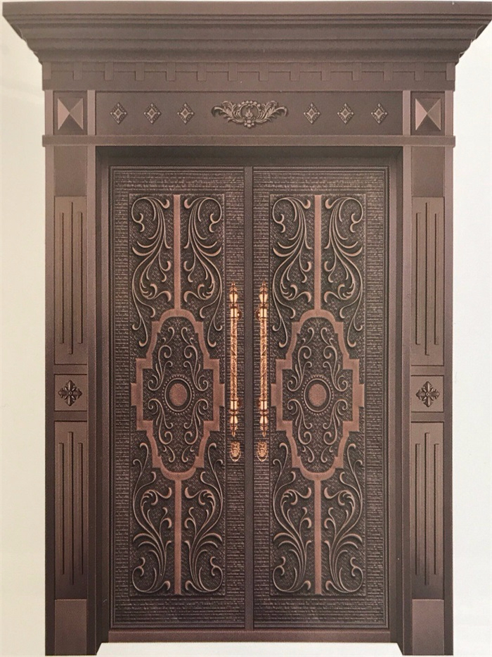 豪華銅門