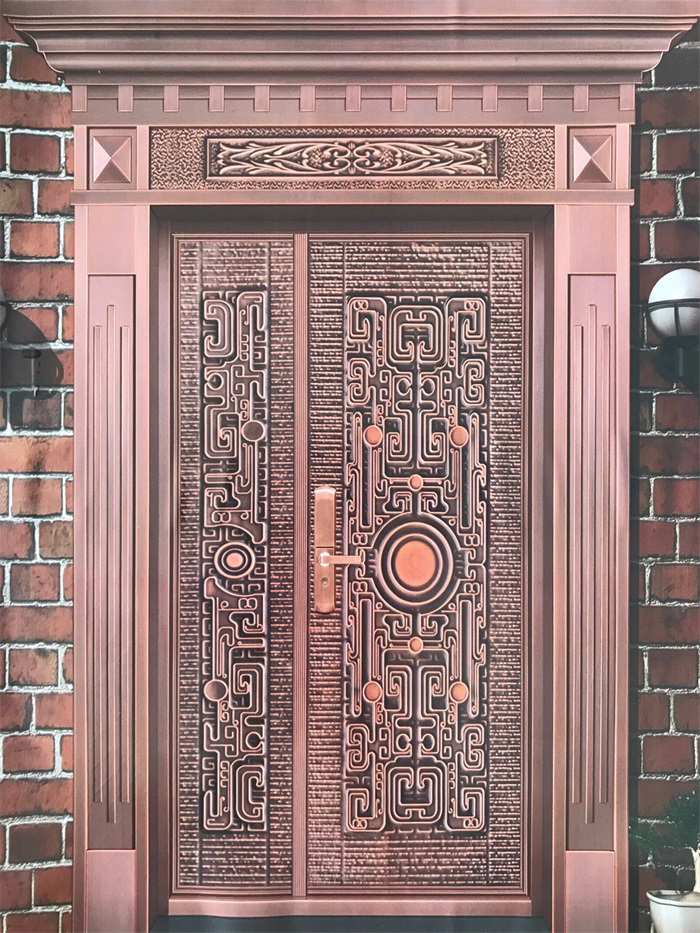 豪華銅門